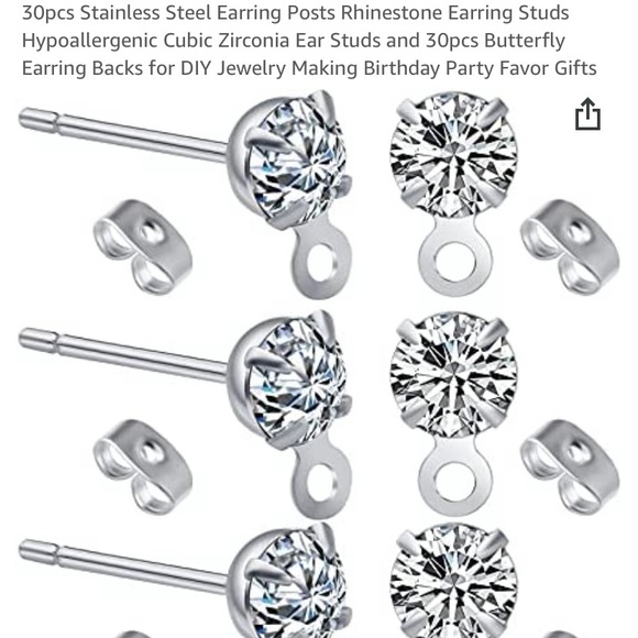 Handcrafted Silver-toned Fashion Earrings Medical Themed Drop Dangle - Picture 3 of 11